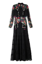 Load image into Gallery viewer, Jacqui silk maxi dress
