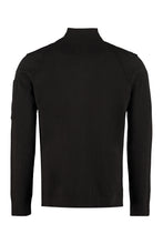 Load image into Gallery viewer, High collar zipped cardigan
