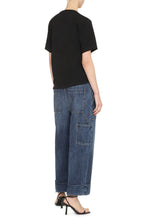 Load image into Gallery viewer, Cotton crew-neck T-shirt
