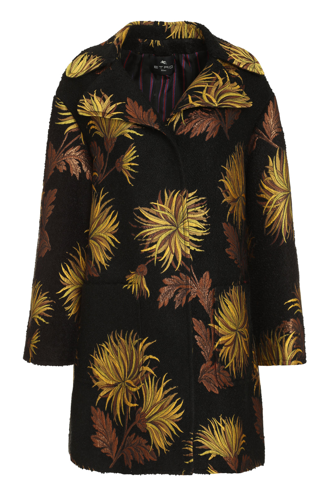 Wool blend coat