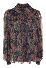 Load image into Gallery viewer, Printed silk blouse
