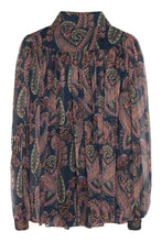 Load image into Gallery viewer, Printed silk blouse
