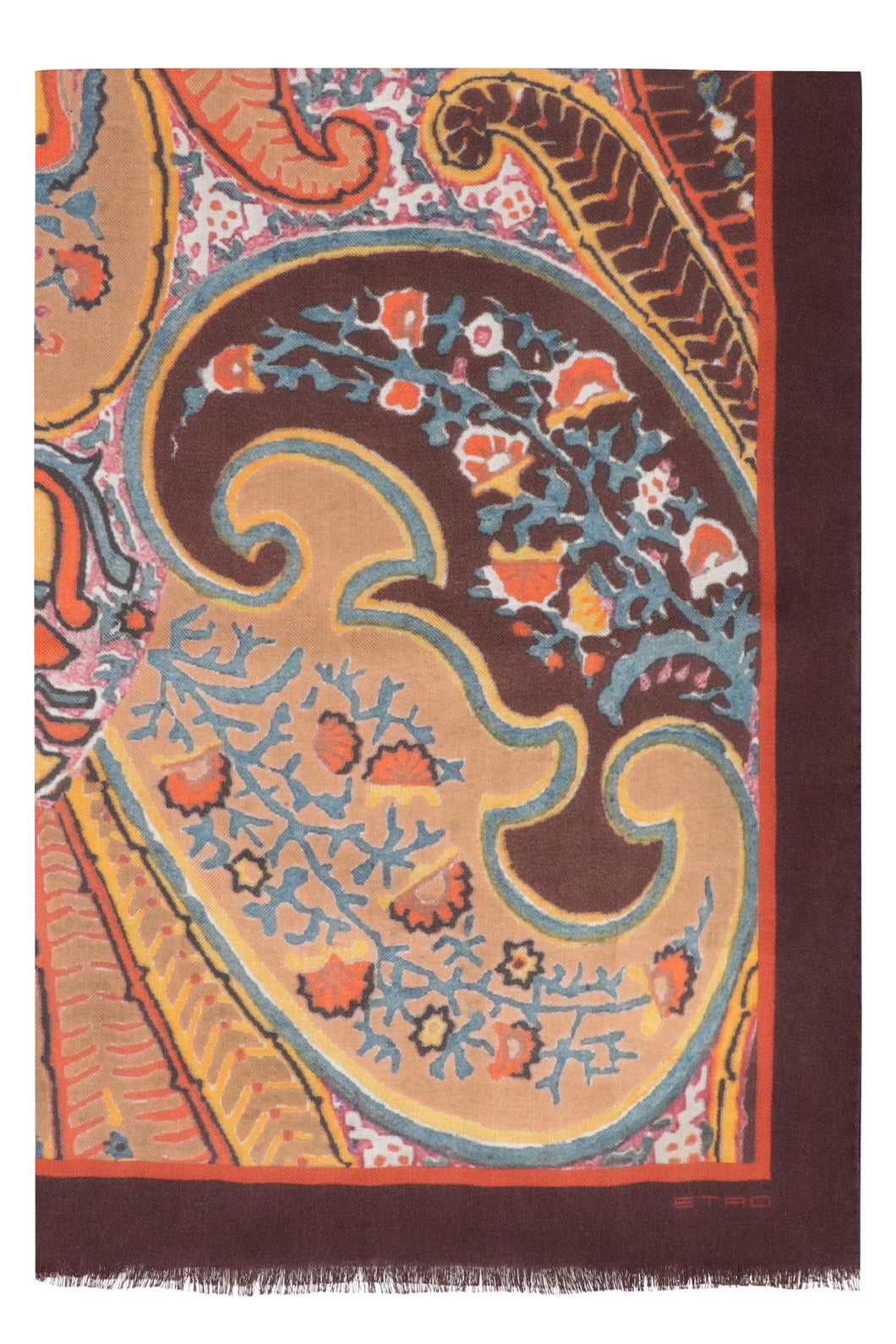Cashmere and silk blend scarf