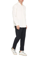 Load image into Gallery viewer, Initial classic Italian collar cotton shirt
