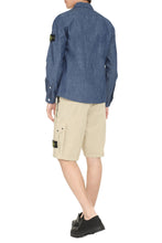 Load image into Gallery viewer, Logo detail denim shirt
