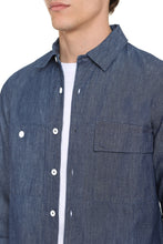 Load image into Gallery viewer, Logo detail denim shirt
