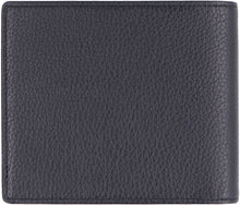 Load image into Gallery viewer, Leather flap-over wallet
