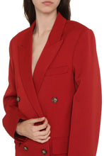 Load image into Gallery viewer, Double-breasted wool blazer
