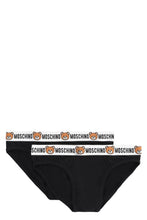 Load image into Gallery viewer, Set of two cotton briefs with logoed elastic band
