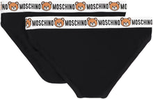 Load image into Gallery viewer, Set of two cotton briefs with logoed elastic band
