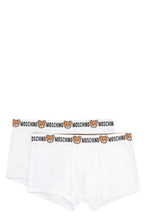 Load image into Gallery viewer, Set of two cotton boxers with logoed elastic band
