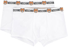 Load image into Gallery viewer, Set of two cotton boxers with logoed elastic band
