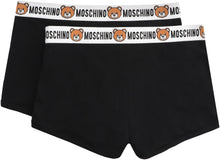 Load image into Gallery viewer, Set of two cotton boxers with logoed elastic band
