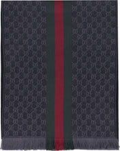 Load image into Gallery viewer, GG pattern jacquard shawl

