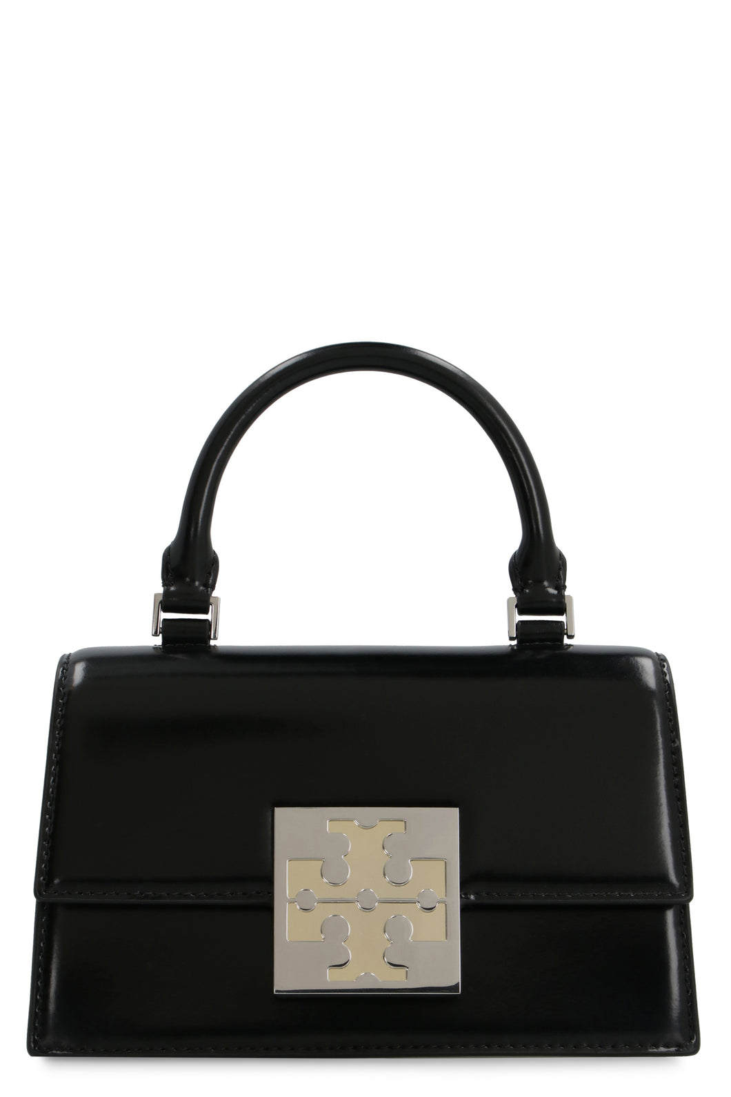 Leather mini handbag