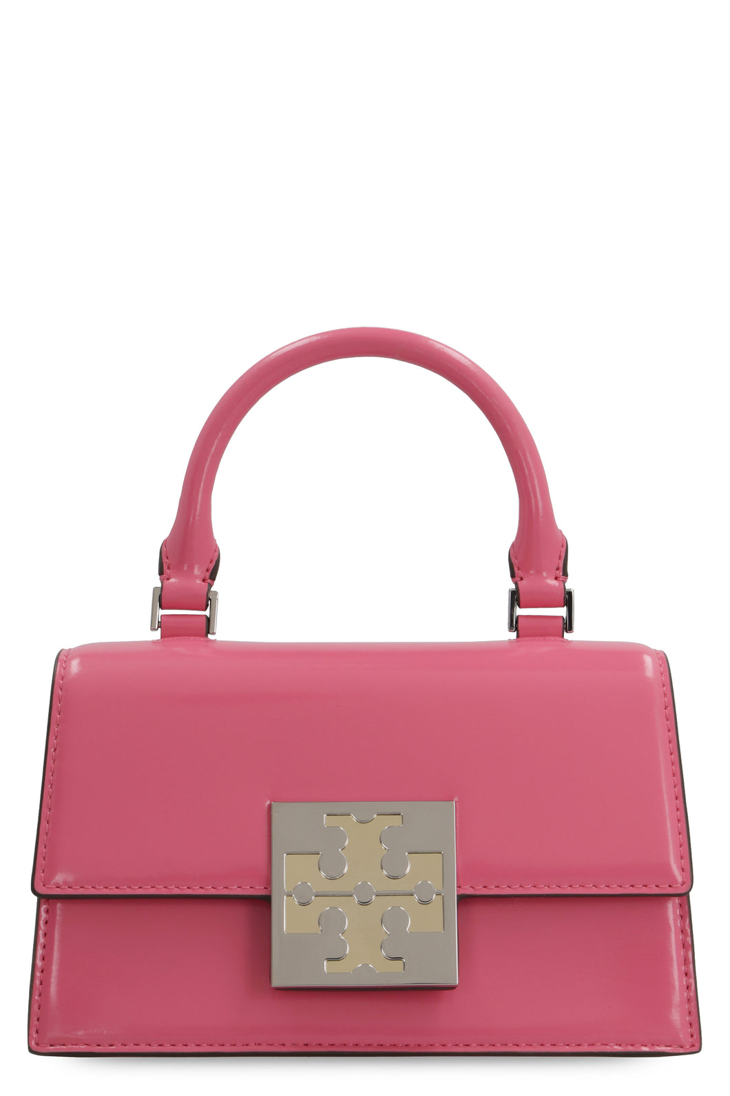 Leather mini handbag