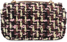 Load image into Gallery viewer, Kira tweed shoulder bag
