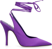 Load image into Gallery viewer, Venus fabric slingback pumps
