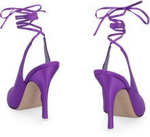 Load image into Gallery viewer, Venus fabric slingback pumps
