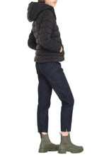 Load image into Gallery viewer, Herbe hooded full-zip down jacket
