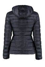 Load image into Gallery viewer, Amethyste hooded short down jacket
