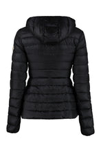 Load image into Gallery viewer, Amethyste hooded short down jacket
