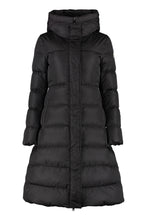 Load image into Gallery viewer, Chondrille long hooded down jacket
