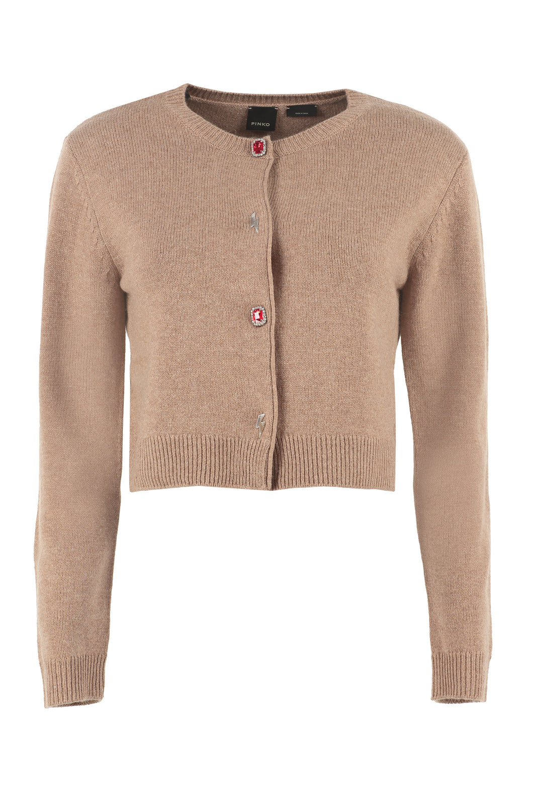 Piastraia wool and cashmere cardigan