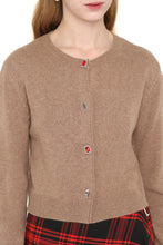 Load image into Gallery viewer, Piastraia wool and cashmere cardigan
