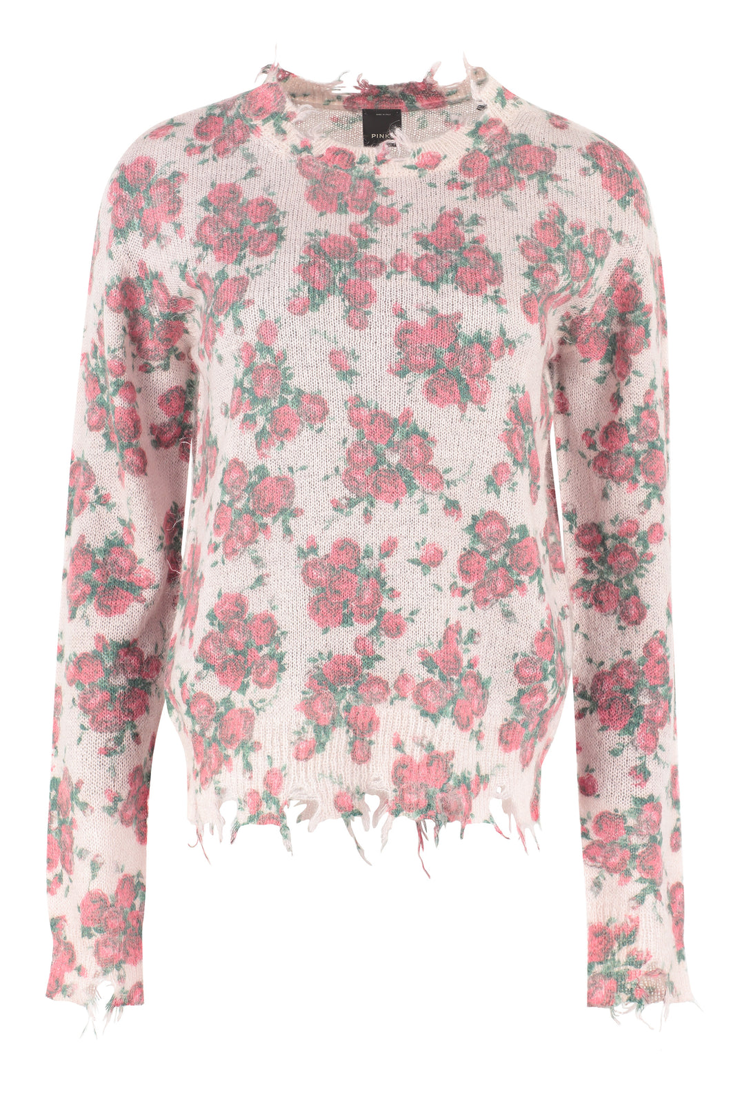 Knit wool blend pullover