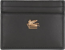Load image into Gallery viewer, Logo detail leather card holder
