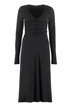 Load image into Gallery viewer, Taoismo gathered details dress
