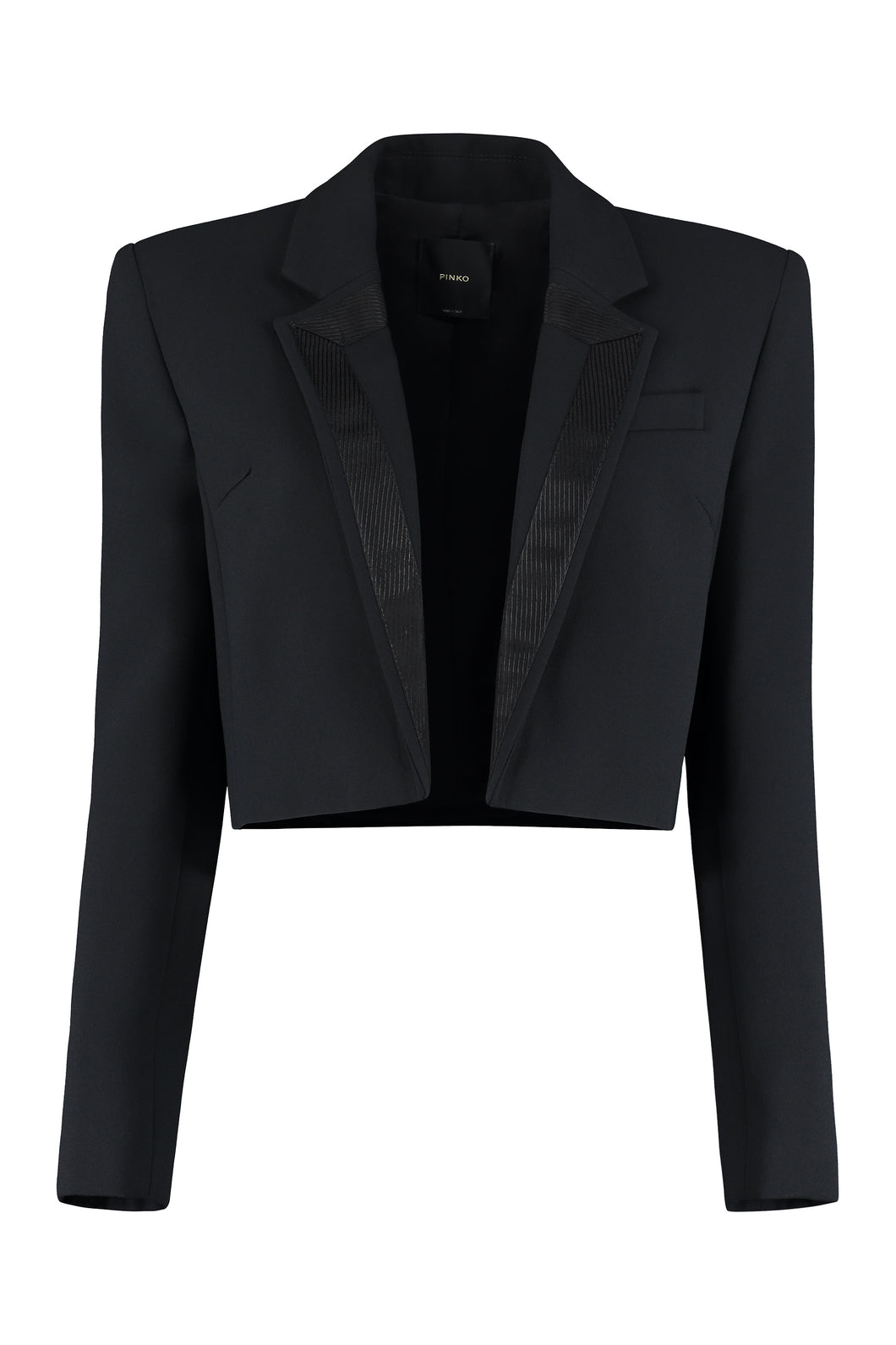 Feijoa crepe blazer
