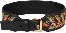 Load image into Gallery viewer, Leather belt with logo
