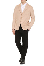 Load image into Gallery viewer, Cotton blend single-breast jacket
