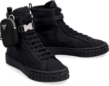Load image into Gallery viewer, Whell Re-nylon high-top sneakers
