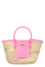 Load image into Gallery viewer, Soleil raffia handbag
