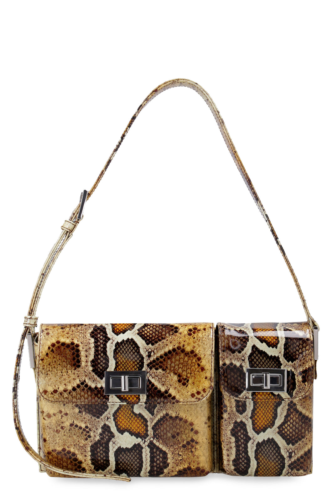 Billy printed leather bag