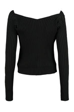 Load image into Gallery viewer, Pralù ribbed-knit cardigan
