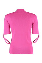 Load image into Gallery viewer, Torre ribbed knit T-shirt

