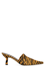 Load image into Gallery viewer, Cynthia calf hair pointy-toe mules
