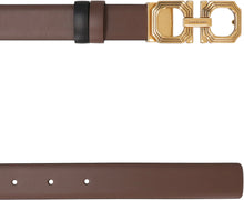 Load image into Gallery viewer, Reversible leather belt

