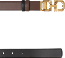 Load image into Gallery viewer, Reversible leather belt
