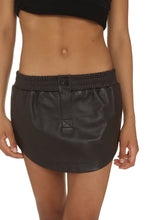 Load image into Gallery viewer, Rooney leather mini skirt
