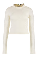 Load image into Gallery viewer, Long sleeve crew-neck sweater
