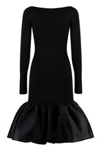 Load image into Gallery viewer, Peplum-hem knitted dress
