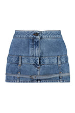 Load image into Gallery viewer, Criollo denim mini skirt
