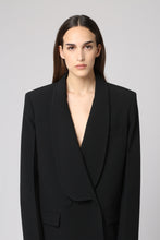 Load image into Gallery viewer, Double-breasted one-button blazer

