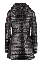 Load image into Gallery viewer, Hybridge Lite long hooded down jacket
