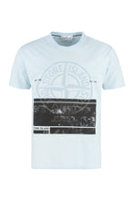 Load image into Gallery viewer, Cotton crew-neck T-shirt
